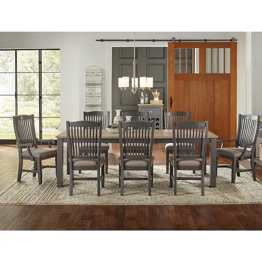 Simply Solid Luma 9-piece Solid Wood Dining Set