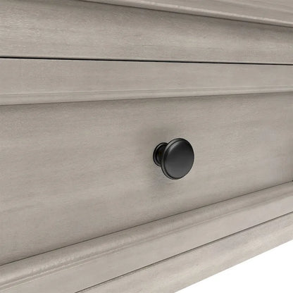 Vintage Style 4-Drawer 1-Shelf Console Table, Classic Entrance Display Table Entryway Table, Storage Sofa Table