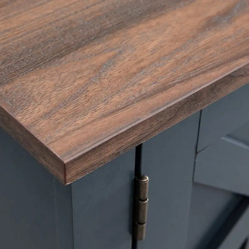 54 Farmhouse Wood TV Stand for TVs up to 60