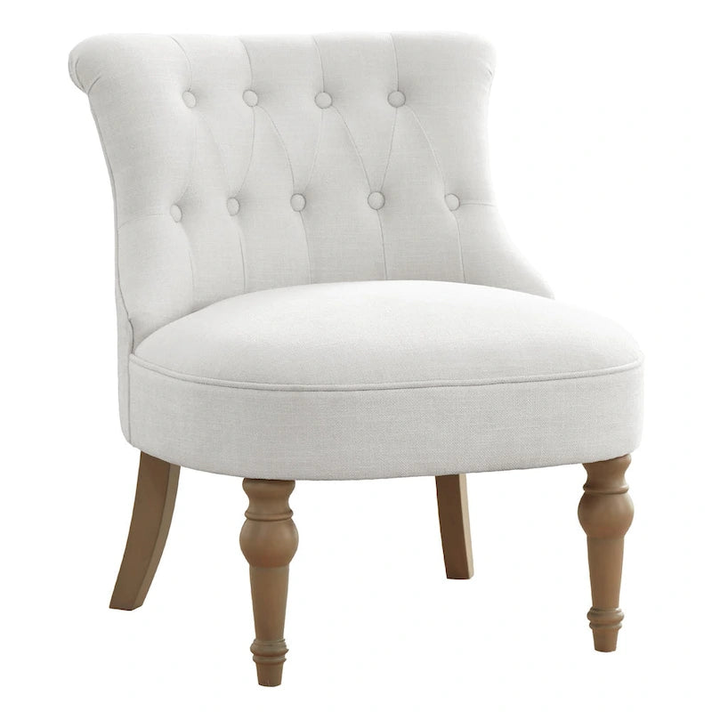 Tufted Upholstered Accent Chairs Set of 2