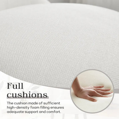 Tufted Upholstered Accent Chairs Set of 2