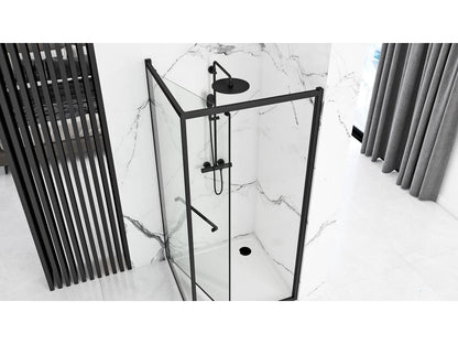 Cabine De Douche Ventoriq Space In 80x100 Black RUYB58445