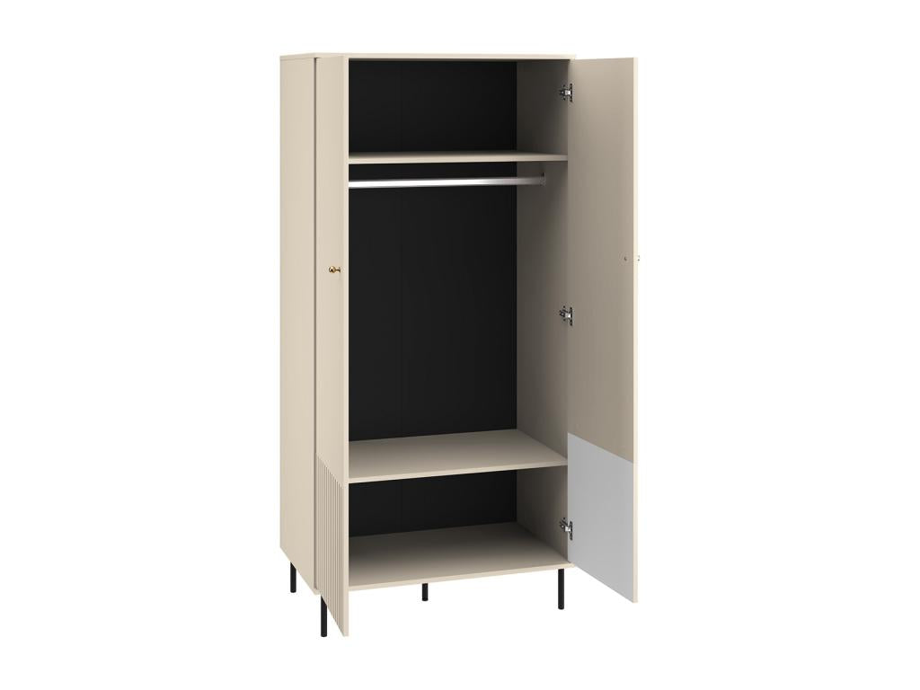 Armoire 2 portes Ventoriq Cachemire QNPR70782