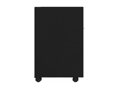 Armoire latérale avec roues Noir 33x38x60 DBZF23156