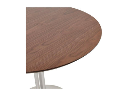 Table de Repas Design Ventoriq 90cm Noyer UNTM50379