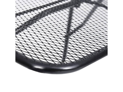 Table de balcon Noir 60x40 Acier VBSZ60168