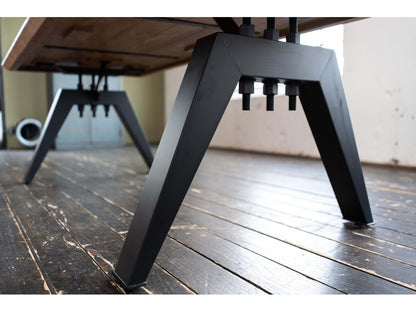 Table - marron Bois - 220x100 cm - Lumenao UDIN54376