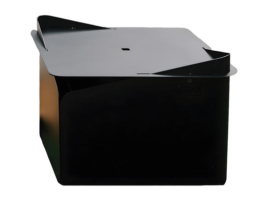 Ventoriq Brasero à bois plateau 79x69cm - levant plateau noir CPZT64263