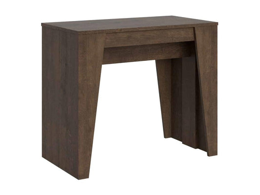 Console extensible 90x48/308 cm Ventoriq noyer SLBQ81923
