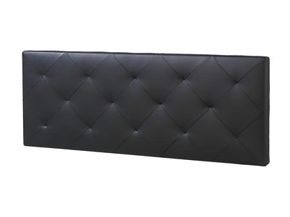 Tête de lit Ventoriq 160x60 cm Noir rembourrée de Mousse RFFP86566