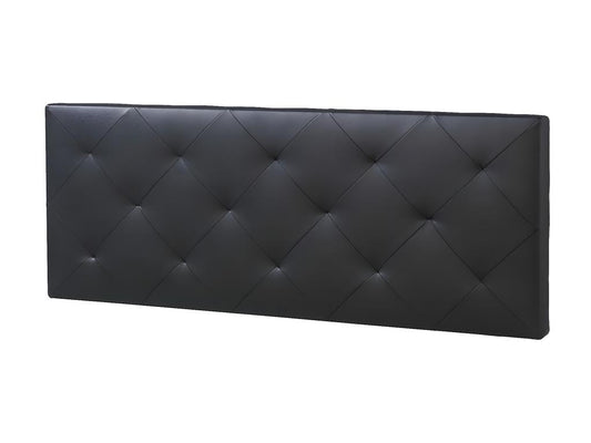 Tête de lit Ventoriq 160x60 cm Noir rembourrée de Mousse RFFP86566