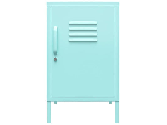 Table d'appoint revêtement en poudre en métal menthe HODN70578