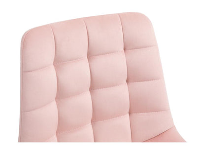 Chaise de bureau Ventoriq pour enfants réglable en hauteur Rose AMOV70837
