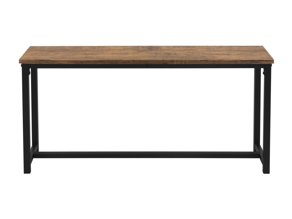 3 Pièces meubles de salle à manger cuisine 1 table 2 banquettes chêne rustique KEUS32663