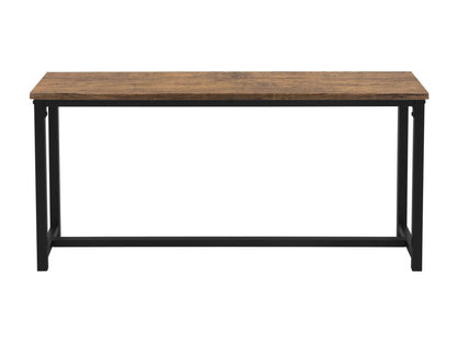 3 Pièces meubles de salle à manger cuisine 1 table 2 banquettes chêne rustique KEUS32663