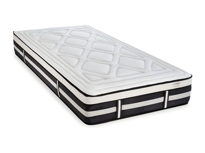 Matelas Ventoriq Mousse Accueil Mémoire de forme sommier gris accessoires - 90 x200 cm QXEI81195