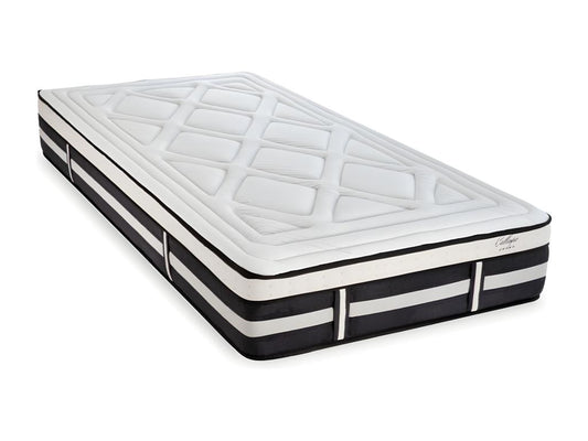 Matelas Ventoriq Mousse Accueil Mémoire de forme sommier gris accessoires - 90 x200 cm QXEI81195