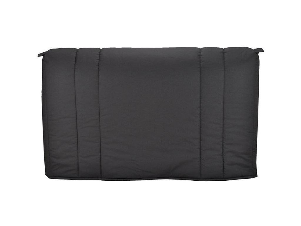 Banquette BZ tissu matelas Ventoriq 12cm 140x190 Bounty-Couleur Gris foncé-Coffre de rangement Avec rangement XJCT86395