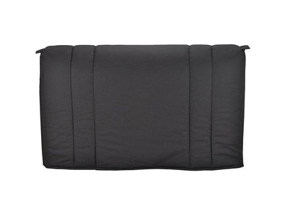 Banquette BZ tissu matelas Ventoriq 12cm 140x190 Bounty-Couleur Gris foncé-Coffre de rangement Avec rangement XJCT86395