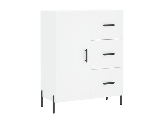 Buffet blanc 69.5x34x90 cm bois d'ingénierie FDFS93732