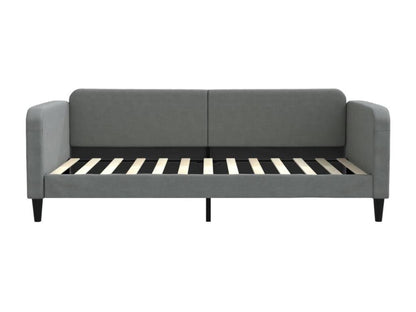 Lit de repos gris foncé 100x200 cm tissu EORR11327