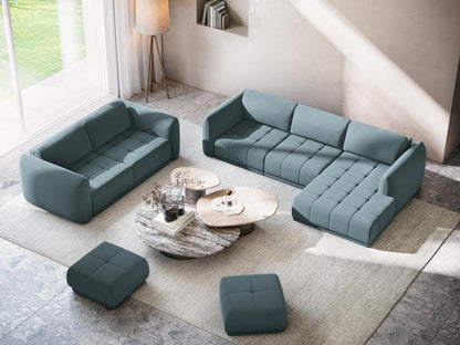 Canapé 3 places en velours - marin - Lumenao ZSCE05241