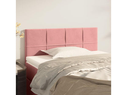 Tête de lit Rose 80x5x78/88 cm Velours WXHW97572