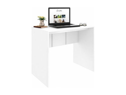 Bureau Blanc Mat L 90 H 76 P 54 cm QFBD59422