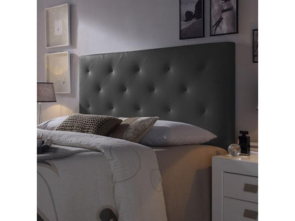 Tête de lit Ventoriq 160x60 cm Noir rembourrée de Mousse RFFP86566