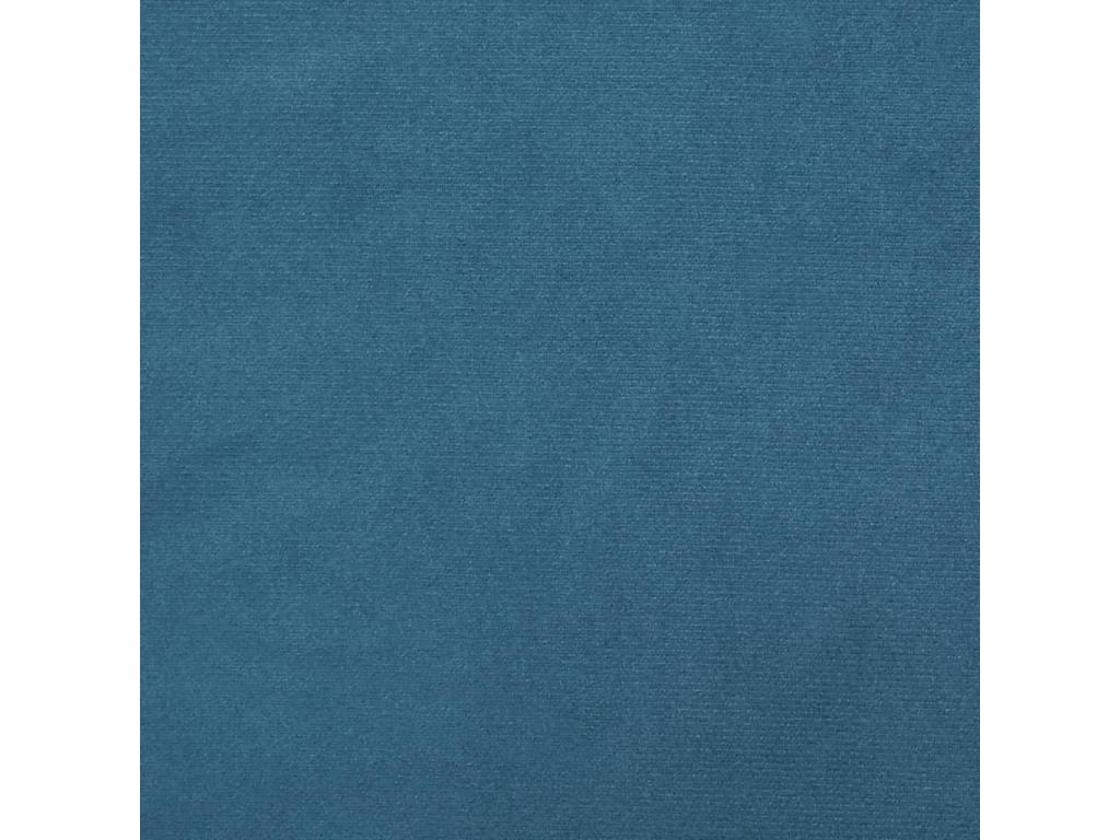 Lit de jour avec gigogne sans matelas bleu 100x200 cm TLAJ10555