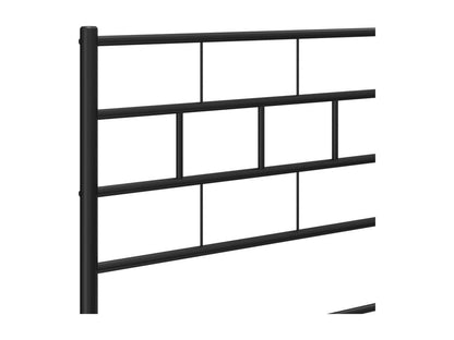 Tête de lit métal noir 120cm RKGI49443