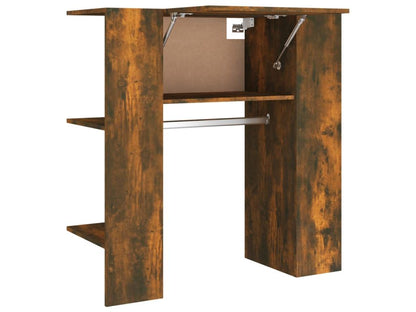Armoire de couloir Chêne fumé 97.5x37x99 Bois d'ingénierie OHNH05883