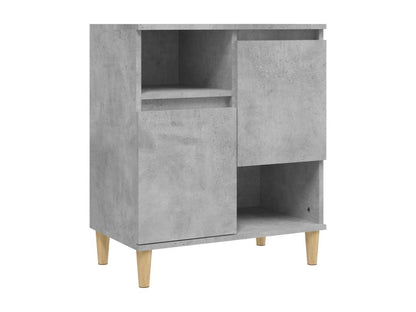 Buffet Gris béton 60x35x70 cm Bois d'ingénierie TIZN39047