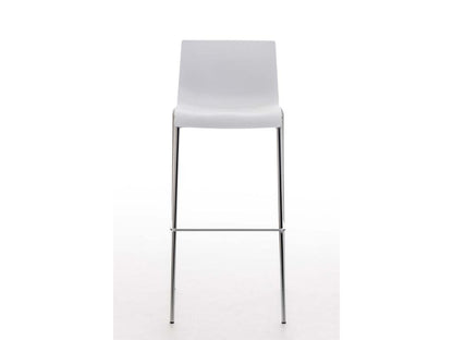 Tabouret de bar avec métal blanche 43x48x100 cm 10 0004938 EFAE93434
