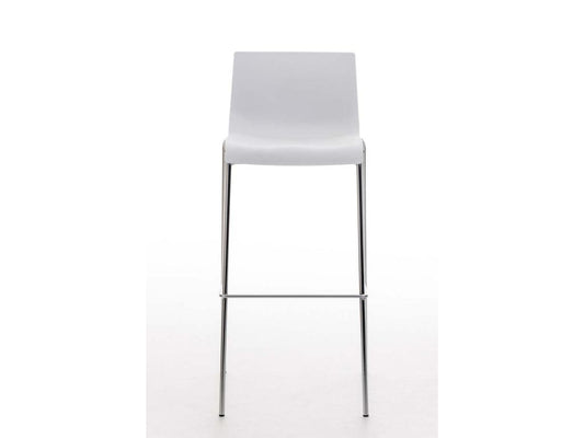 Tabouret de bar avec métal blanche 43x48x100 cm 10 0004938 EFAE93434