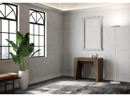 Console extensible 90x48/308 cm Ventoriq noyer SLBQ81923