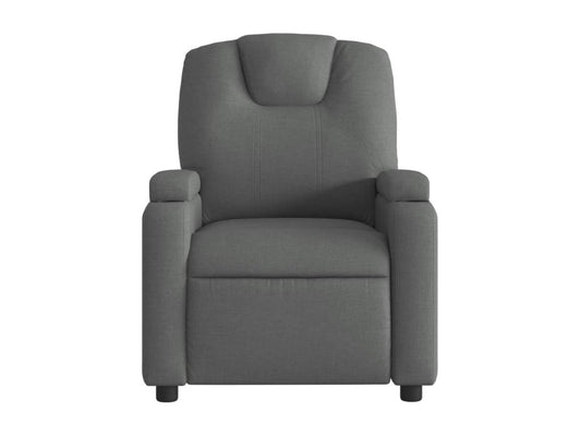 Fauteuil massant inclinable Gris foncé Tissu DHID27634