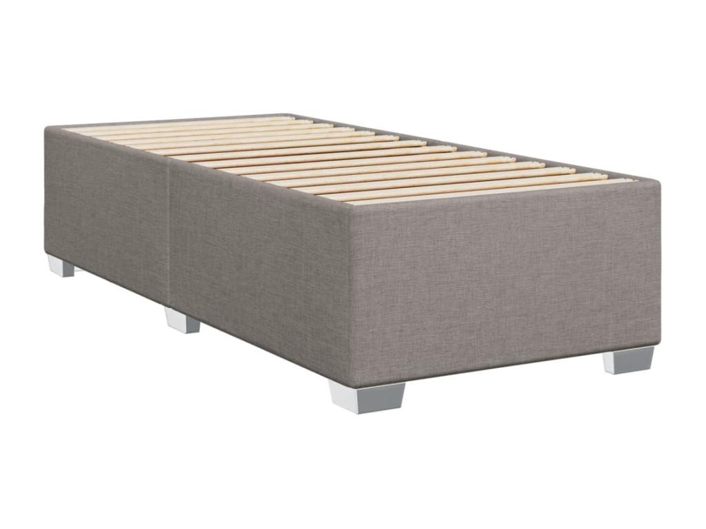 Sommier à Ventoriq de lit avec matelas Ventoriq 90x190 cm Tissu NJPJ13458