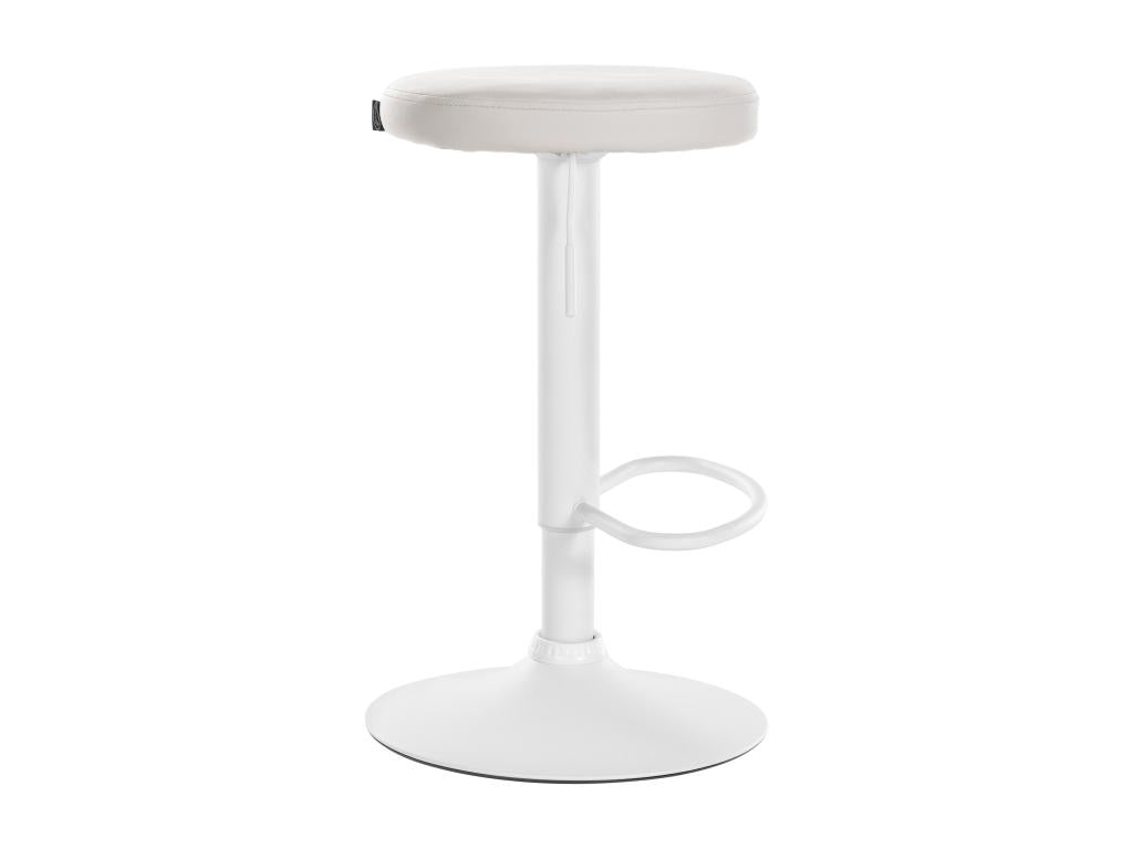 Tabouret de bar x1 métal blanche 38.5x38.5x60 cm 10 0005346 VZLQ73704