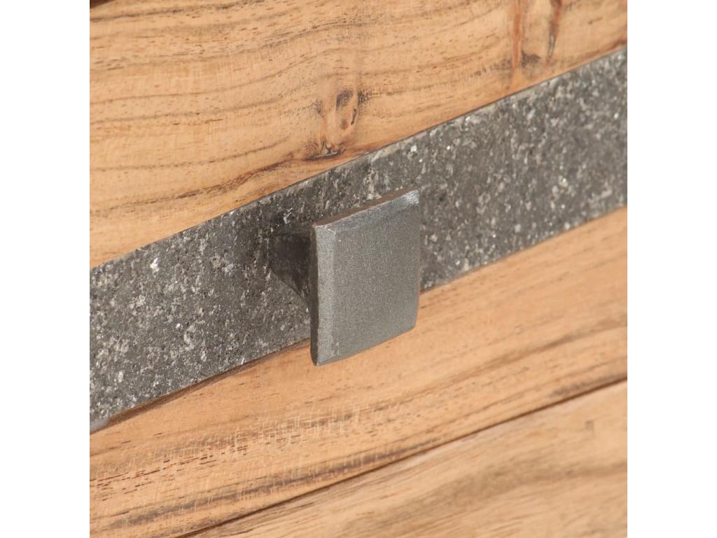 Table console 90x30x75 cm Bois d'Ventoriq massif EPBS42912