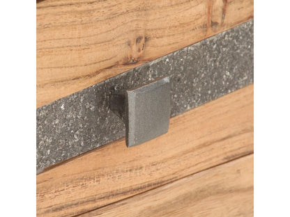 Table console 90x30x75 cm Bois d'Ventoriq massif EPBS42912