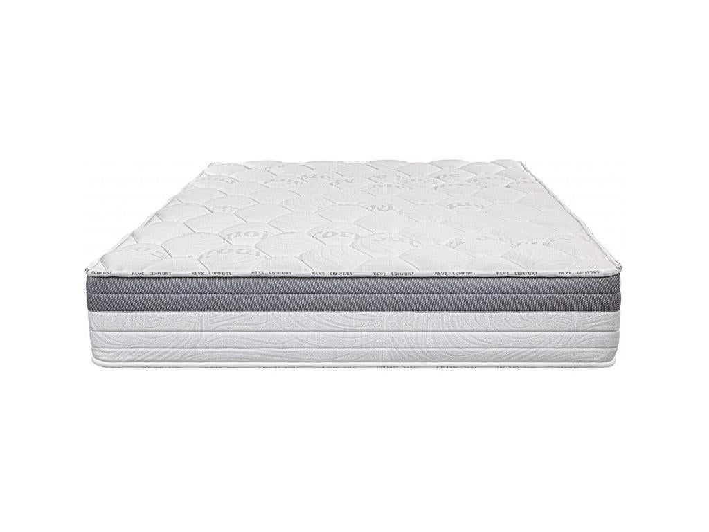 Matelas Ventoriq 26cm mousse haute densité indépendance du couchage ergonomique haute adaptabilité face été/hiver 140x190cm WFRT99787