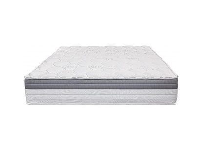 Matelas Ventoriq 26cm mousse haute densité indépendance du couchage ergonomique haute adaptabilité face été/hiver 140x190cm WFRT99787