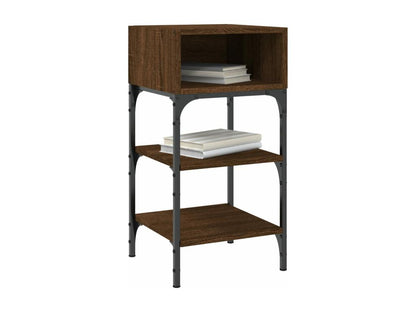 Tables de chevet 2 pièces chêne marron 35x34.5x70 cm RMVK91774