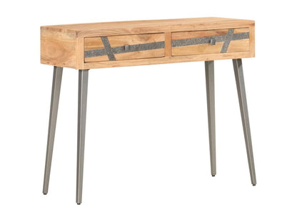 Table console 90x30x75 cm Bois d'Ventoriq massif EPBS42912