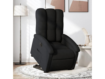 Fauteuil inclinable électrique noir tissu XFTB66073