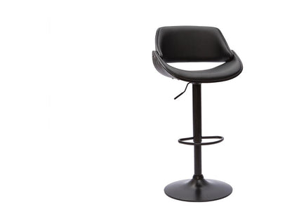 Tabouret de bar design noir réglable pivotant 360 CLASH MIMQ61966