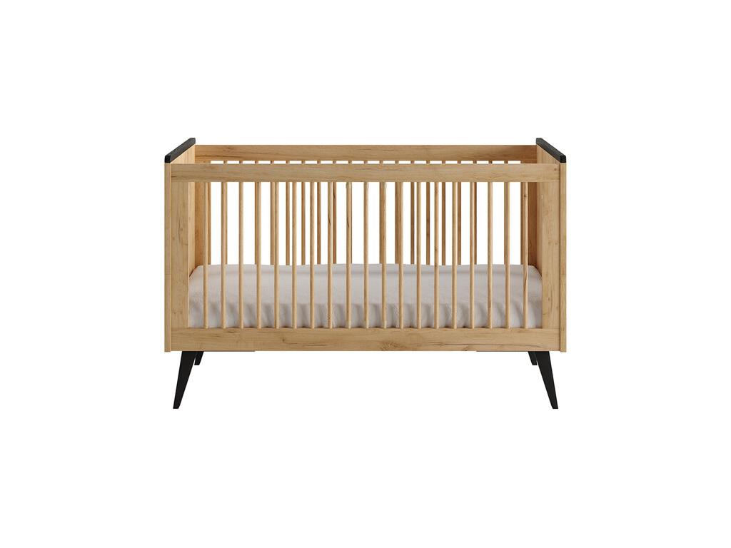 Lit évolutif 70x140 Retro Bois YCPQ20637