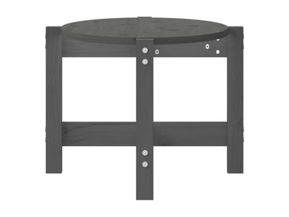 Table basse Gris 87x48x35 Bois massif de pin VIQB74425