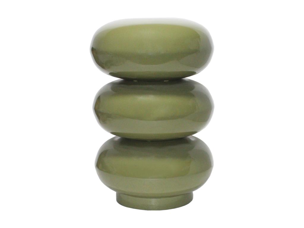 Table d'appoint en métal - Kaki - Ventoriq YJLJ44287